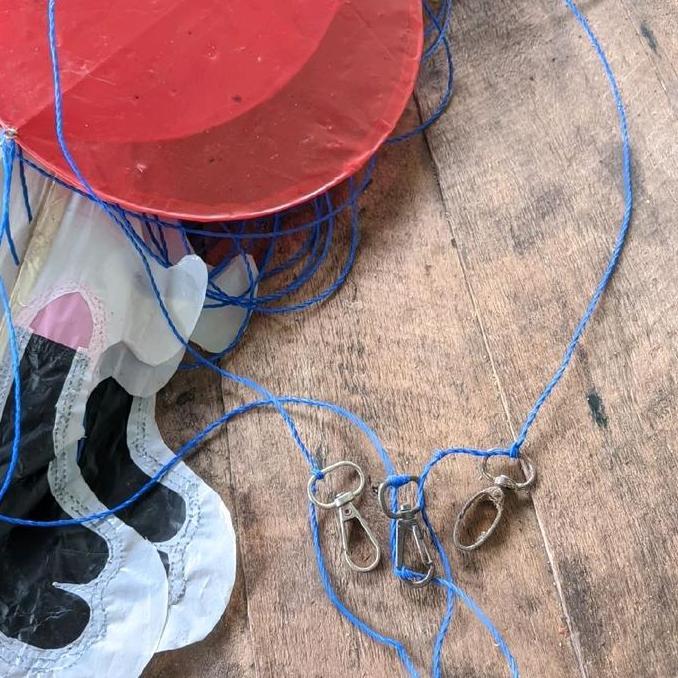 layangan naga dm 20 ful fiber, plastik