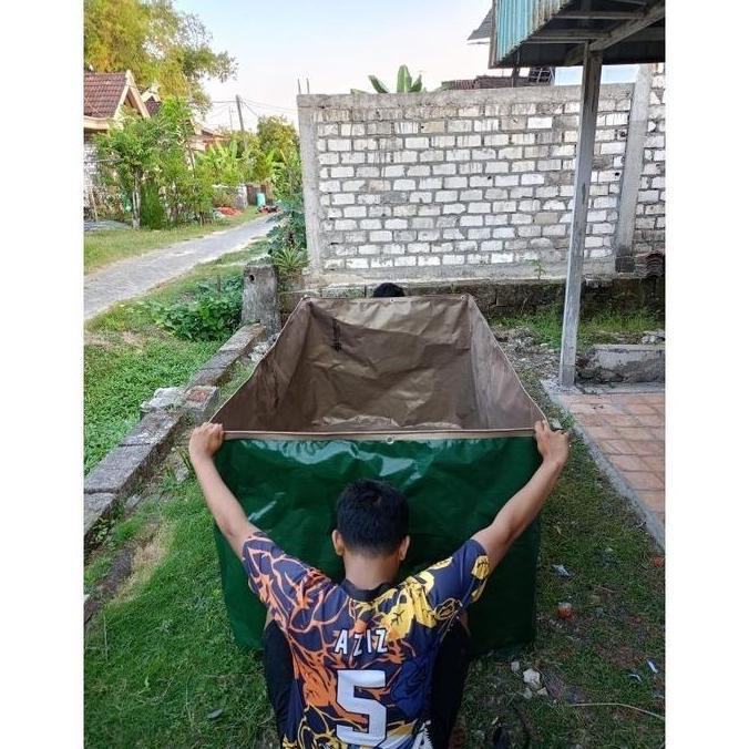 DISKON custom terpal kolam type A20 korea cap lele