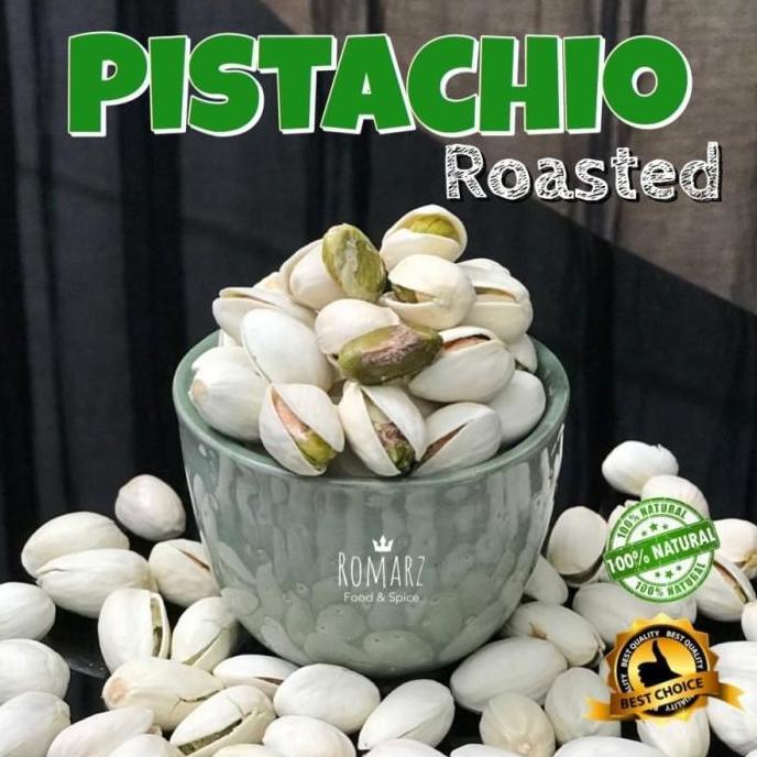 Pistachio Roasted 1kg Kacang Pistachio Panggang Kacang Pistachio Oven