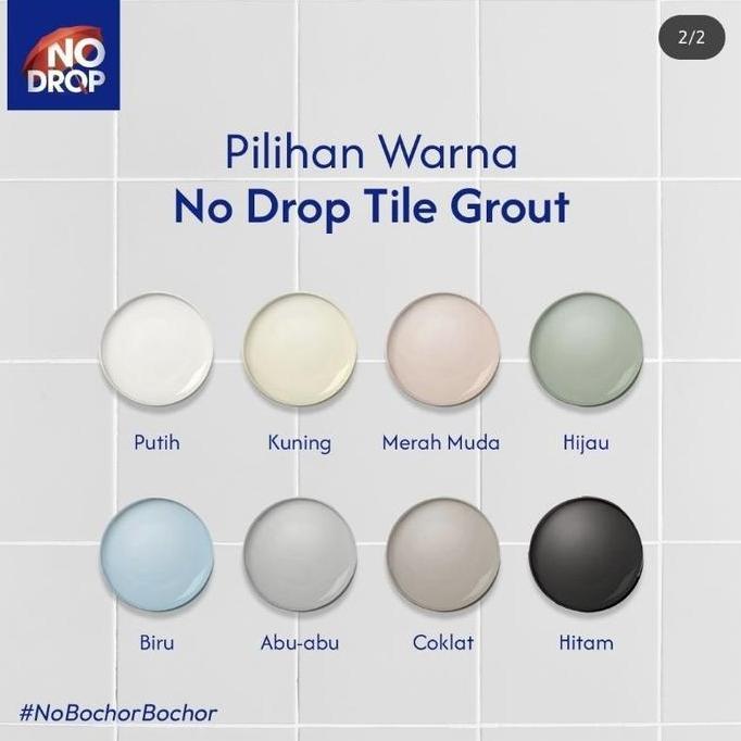 SEMEN NAT KERAMIK KAMAR MANDI NO DROP 1KG BAK MANDI LANTAI GRANIT DAPUR KOLAM ANTI BOCOR WATERPROOF