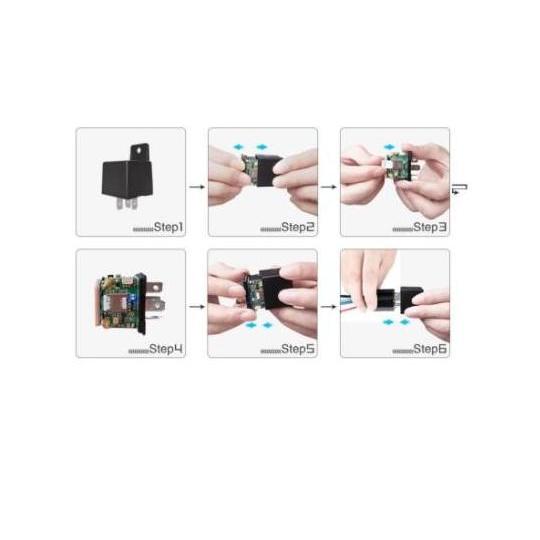 GPS Tracker berbentuk Relay GPS tersembunyi gps relay