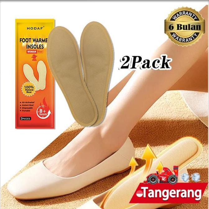 FREYAUR 2pack Insole Foot Warmer Heat Pack Wanita Pria Heat Pack Musim Dingin Hiking Camping Gunung