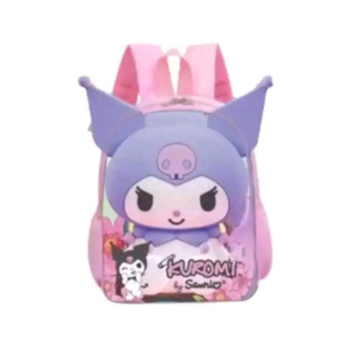Unik Tas Kuromi  Tas Anak Perempuan Paud Tas Ransel Anak Sekolah Paud Tas Ransel Anak Lucu