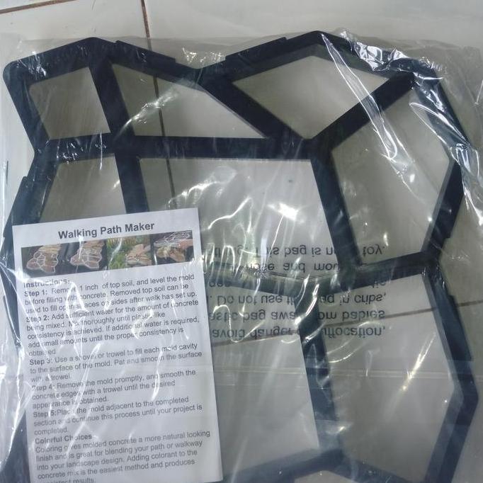 Okwemereza- Cetakan Semen Batu Mold Semen Jalan Paving Block Conblock Taman Garden