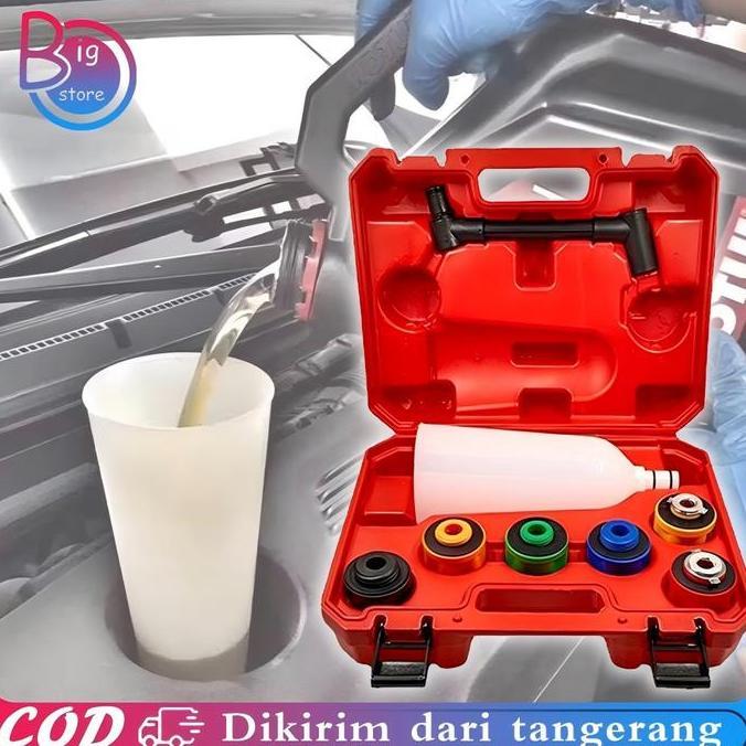 DISSORDE Paket Alat Ganti Oli Mobil Corong Bensin Mobil Adjustable Corong Oli Mesin Mobil Corong Pen