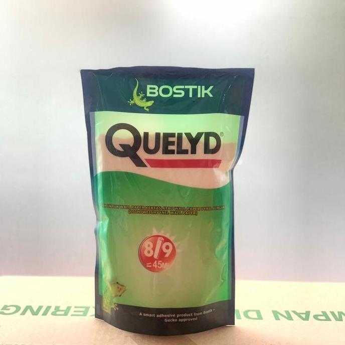 Okushonga- Perekat Lem Wallpaper Dinding Quelyd Bostik