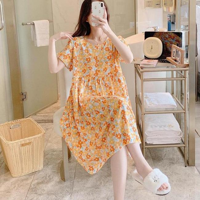 Daster Korea Style Daster Korea Style Premium Import Wanita All Size