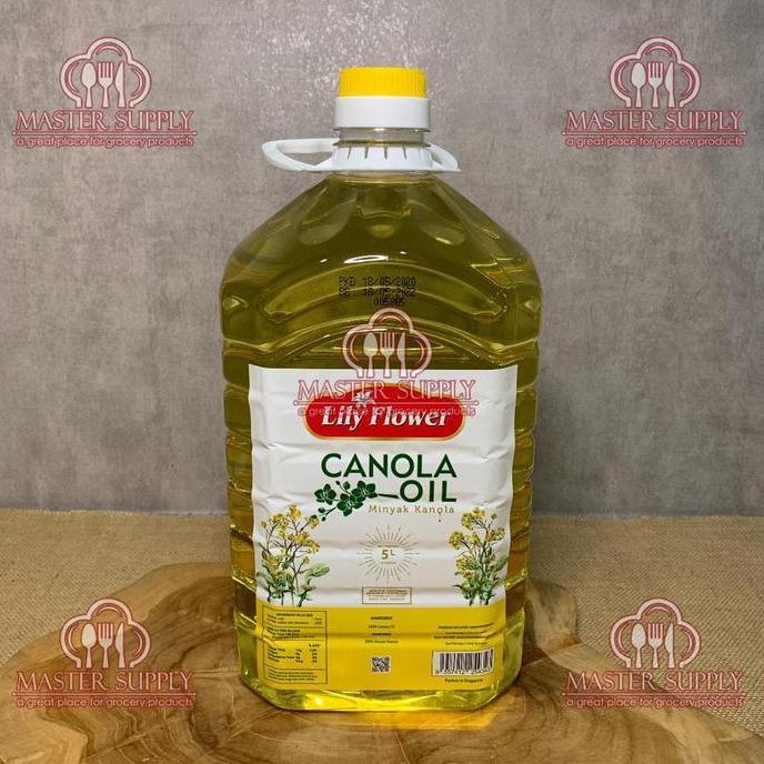 NEW CANOLA OIL LILY FLOWER 5L/ MINYAK CANOLA / CANOLA OIL ORI