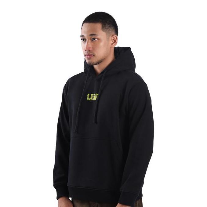 Untere- Leaf Leaves Of Leaf Black Hoodie