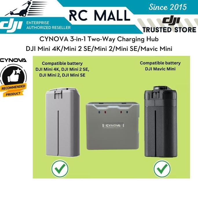 TERBARU - Battery Charging Hub DJI Mini 4K DJI Mini 2 SE Charger Baterai DJI Mini 4K DJI Mini 2 SE D