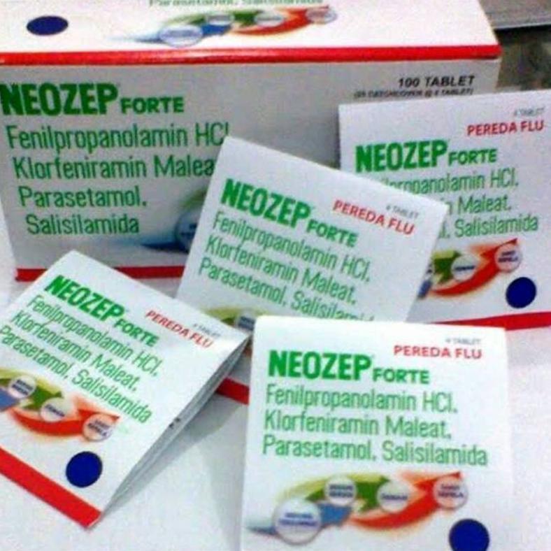 Neozep Forte 1 Box @25 Strip Isi 4 Tablet (100 Tablet)