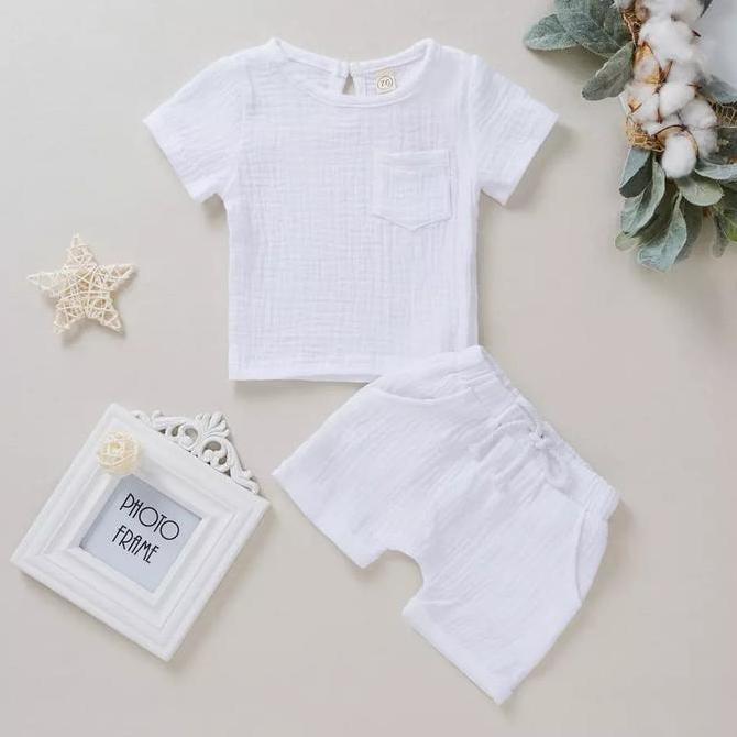 Promo Baju Setelan Anak Sastra Unisex Cod