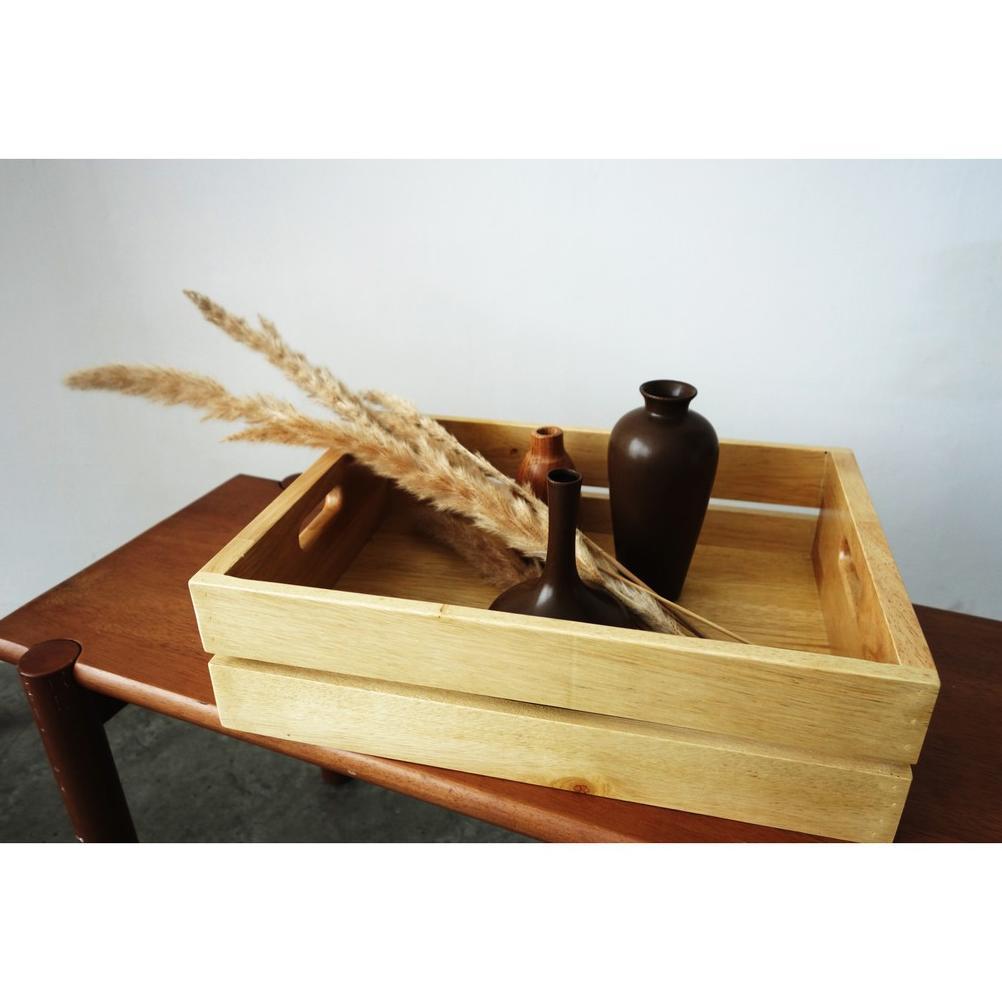 Keranjang Kayu | Wooden Crate |keranjang buah |kotak hampers