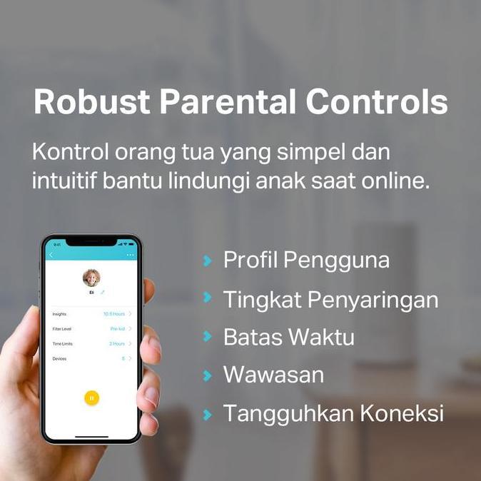 Continued- Tp-Link Deco E4 | Ac1200 Mesh Wifi System | Wifi 5 | Dual Band | Router Access Point | Re