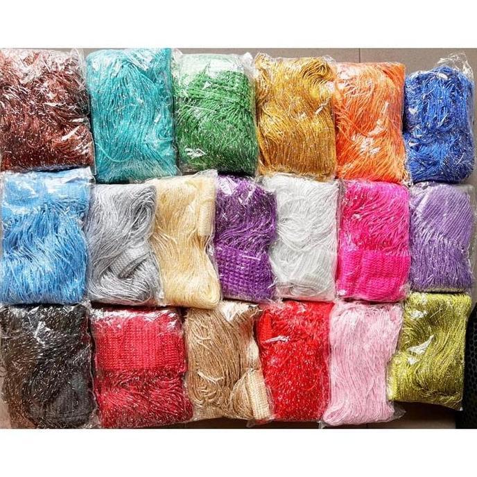 Salotto- Tirai Benang Gliter , Tirai Dekorasi, Tirai Pintu Jendela Kolong Dapur