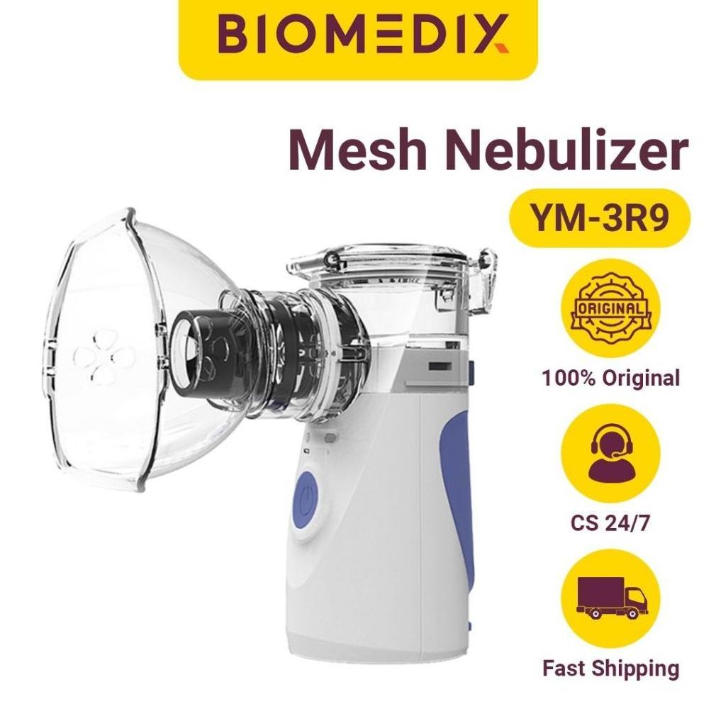 Portable Mesh Nebulizer Alat Uap Bantu Pernafasan Asma Inhalasi / Alat Nebulizer Terapi Pernafasan I