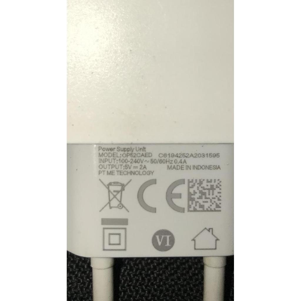 Batok Kepala Charger Original Cabutan OPPO REALME TIPE TERBARU