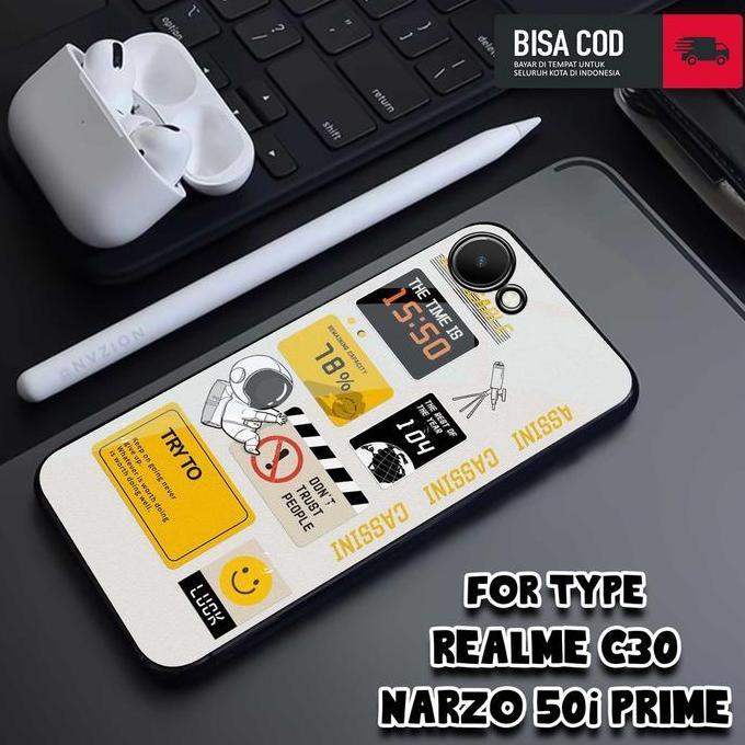 Case Realme C30 / Realme C30S / Narzo 50i Prime - MOTIF [NASA TICKET]