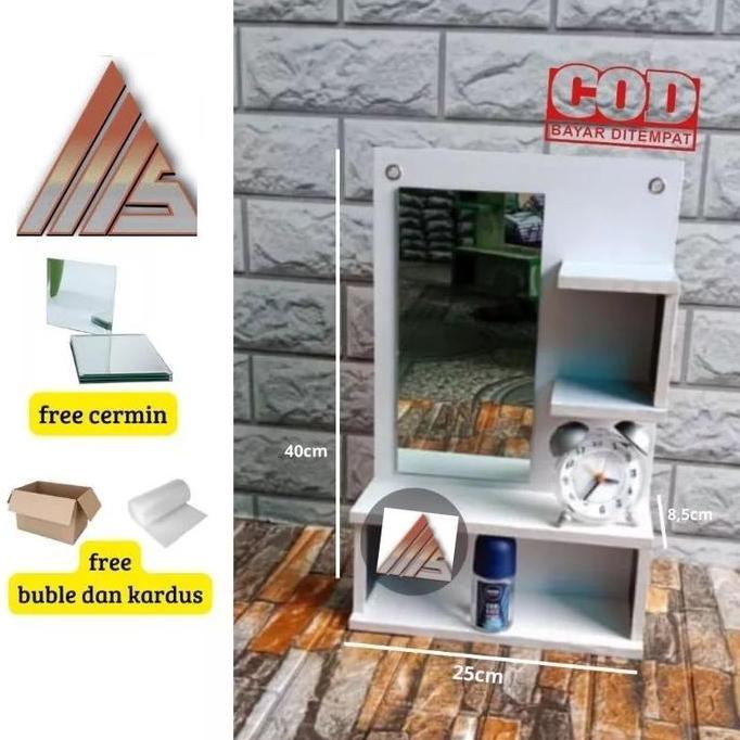 RAK KOSMETIK GANTUNG // RAK RIAS GANTUNG // RAK RIAS KOSMETIK KOKOH // MEJA RIAS GANTUNG