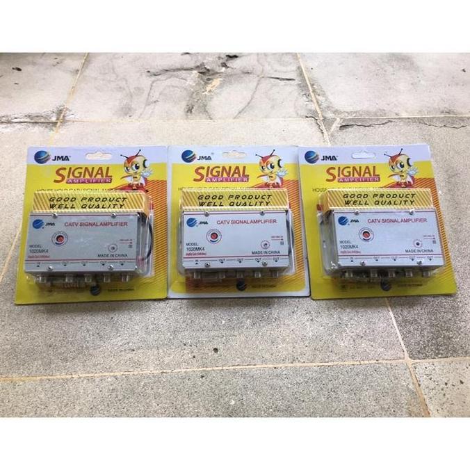 CATV BOOSTER BOSTER ANTENA TV TELEVISI PEMBAGI SPLITTER