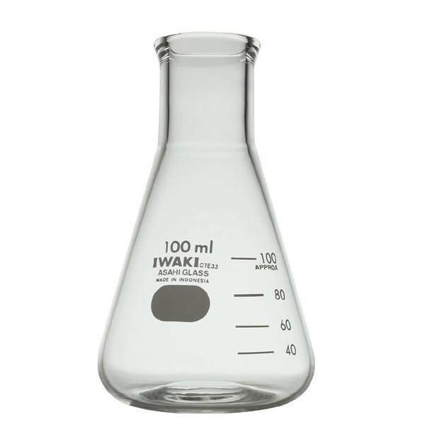 Erlenmeyer 1000 Ml Iwaki Labu Titrasi Erlen Meyer 1000Ml Erlenmeyer 1L Ready