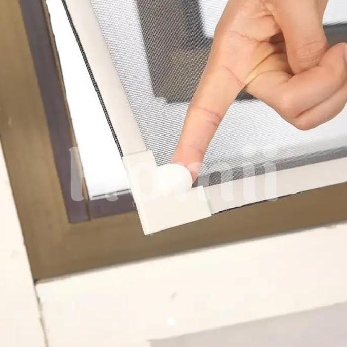 Homii Double Magnet DIY Kasa Nyamuk Fiberglass (Magnet Double Tape + Magnet Karet) Sepasang Magnet K