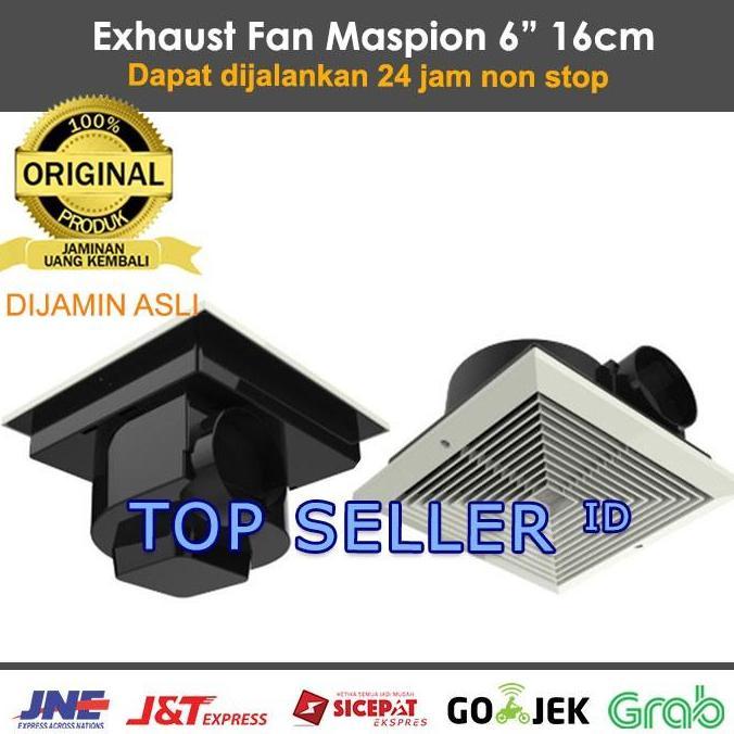Exhaust Fan Maspion MV-16 EX Penghisap Asap Udara Dapur WC Toilet