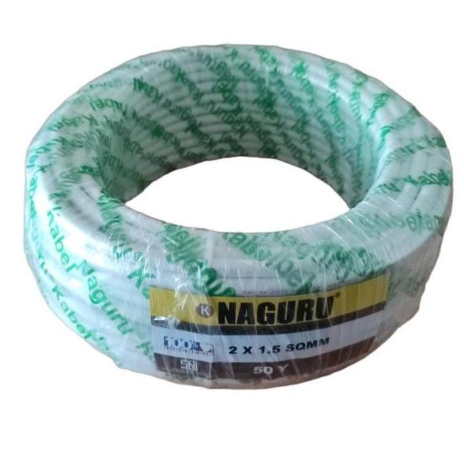 Kabel NAGURU NYM 2x1.5 Kabel Listrik NAGURU NYM NAGURU 2x1.5 - 50YARD