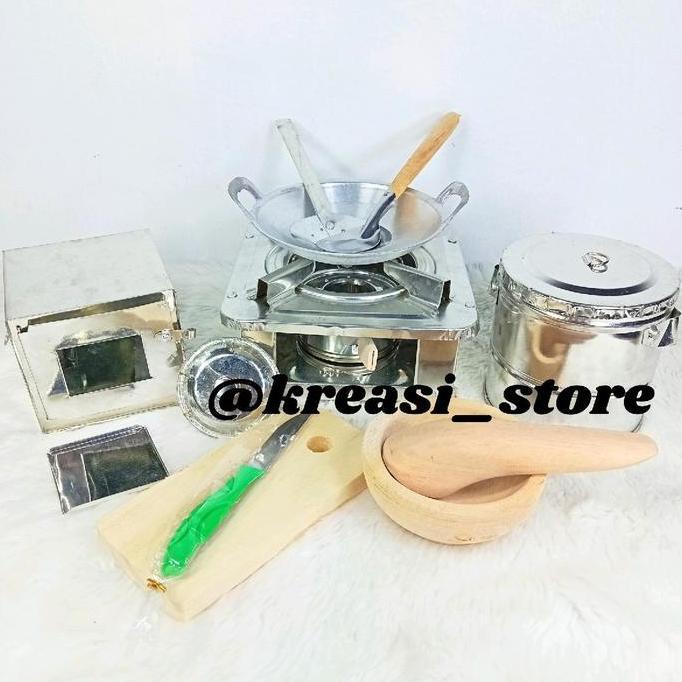 Termurah / Hot Sale Kompor Mainan Masak-Masakan Anak | Alat Masak Mini Satu Set Toys (Paket Kompor S