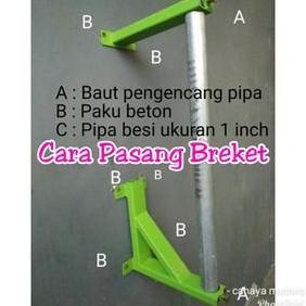 Breket Tiang Antena