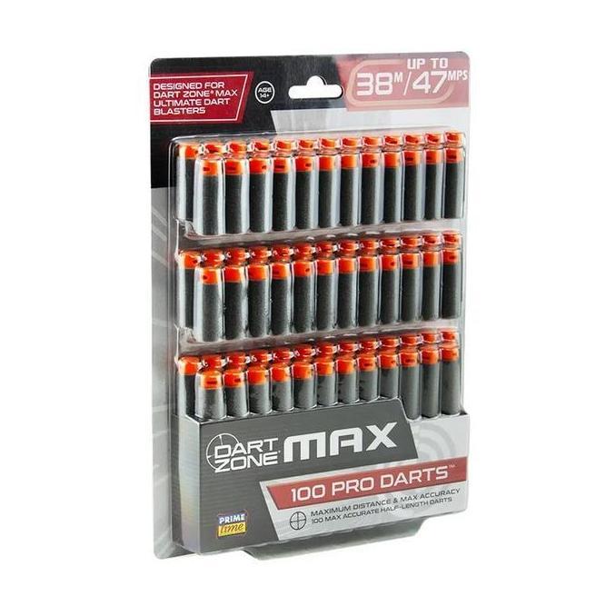 Dart Zone Max Pro Darts Refill Dart 100 Pcs - Half Length (SNI)