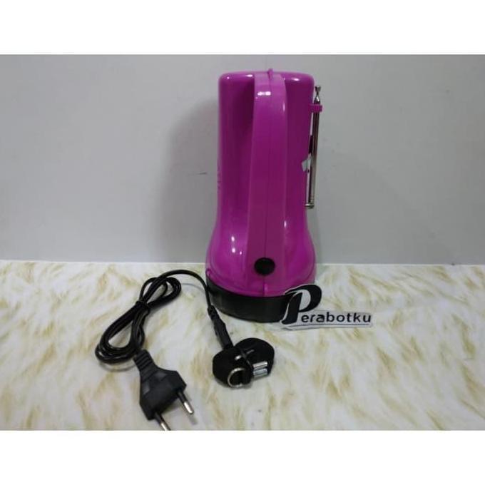 Emergency Lampu Senter Cas + Radio FM Fox GF 627 / Senter Charger 3W