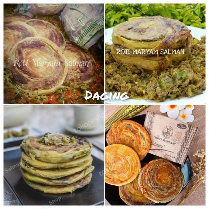 roti maryam salman asli ALL VARIAN RASA 1 pack isi 5 mariam stasiun