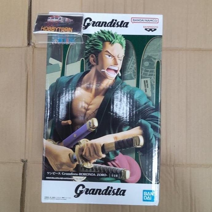 BANPRESTO GRANDISTA RORONOA ZORO FIGURE