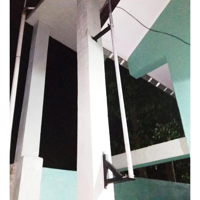 Breket Tiang Antena TV, WIFI atau Tiang Bendera 1 Inchi