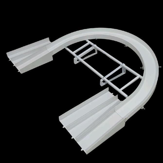 TRACK FLYOVER 20* / TREK FLYOVER TAMIYA [ BAHAN PVC PUTIH ]