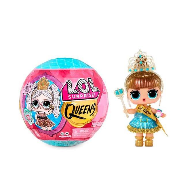 LOL Surprise Tot Queens Dolls with 9 Surprises
