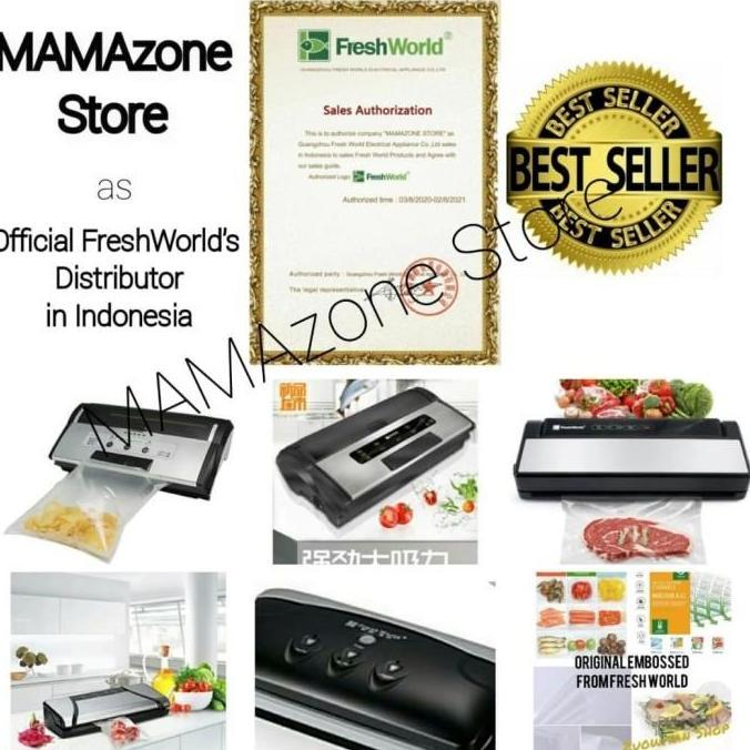 FRESHWORLD Vacuum Sealer FW3150s FW 3150s FW-3150s TVS 3150s TVS-3150s