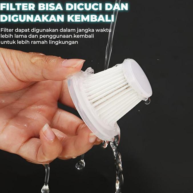 Vacuum Cleaner Portable Mini USB 2In 1 Penghisap Debu Mobil Wireless Kasur Penyedot Debu Vakum Penye