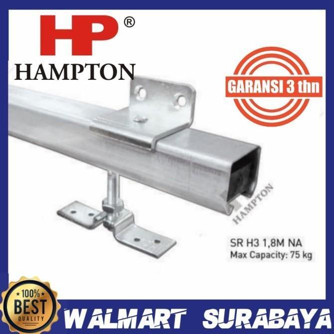 Rel pintu geser sliding rail HAMPTON geser 2m / pintu 100 cm dekson
