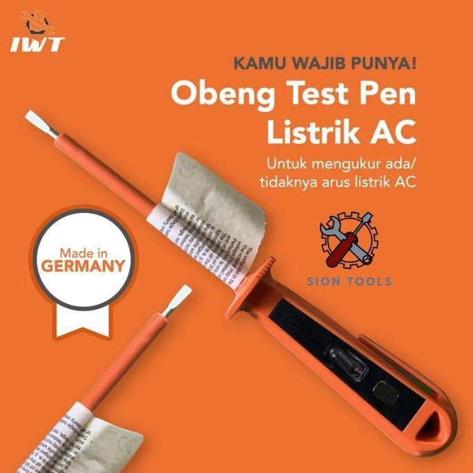 IWT OBENG TESPEN 155 MM / OBENG TEST PEN AC