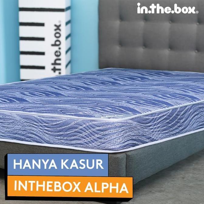 Kasur Spring Bed IN THE BOX Alpha - FREE Bantal