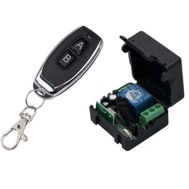12V Relay 1Ch Wireless RF Remote Control Switch Transmitter Receiver