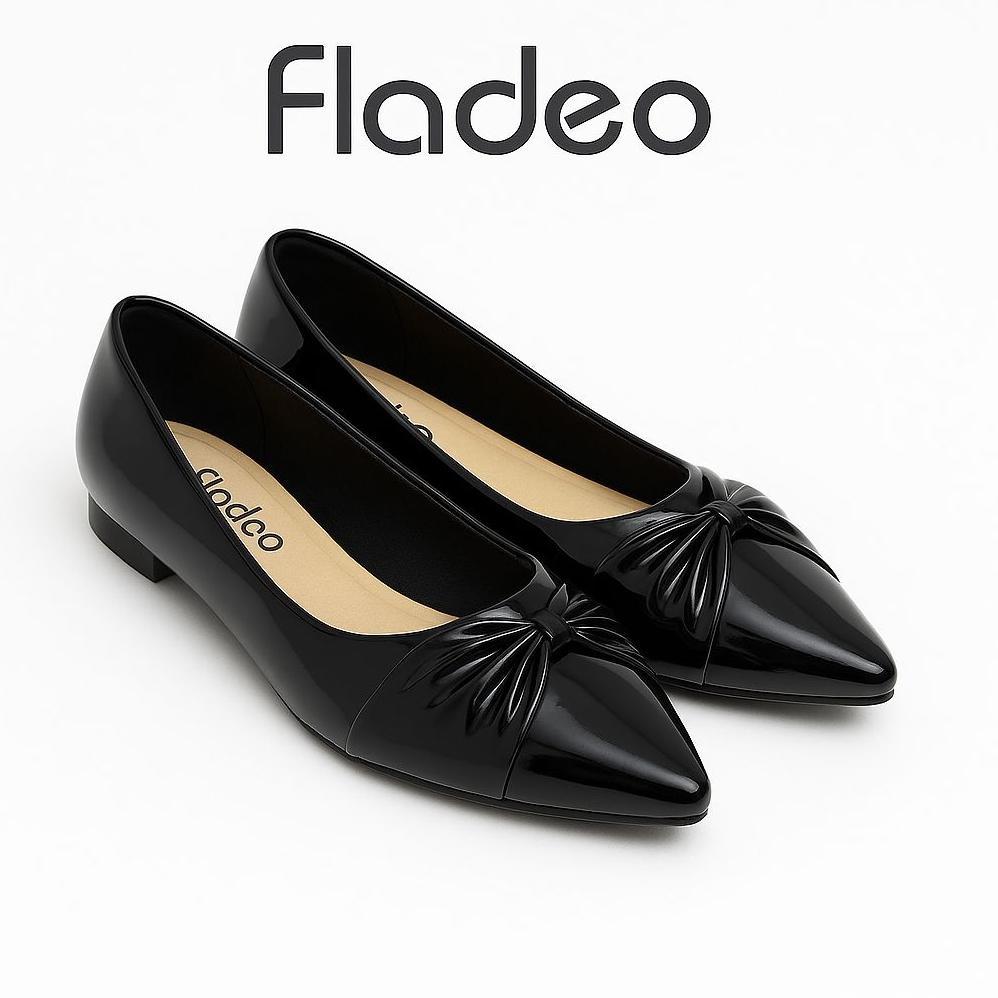 Promo Sepatu Flatshoes Wanita Fladeo Terbaru Model Pita