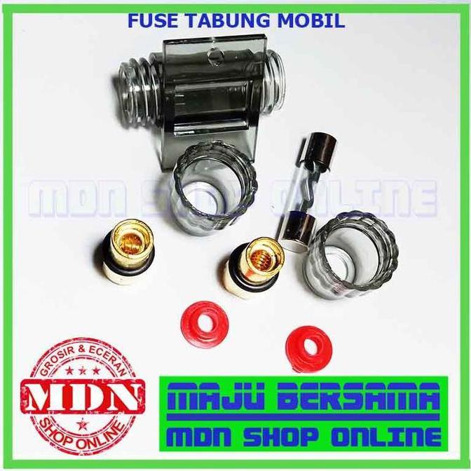 Sekering 60A Audio mobil - Fuse Tabung mobil 60A