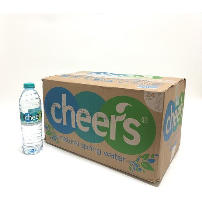 Air Minum CHEERS Water Natural 600ml (Karton)