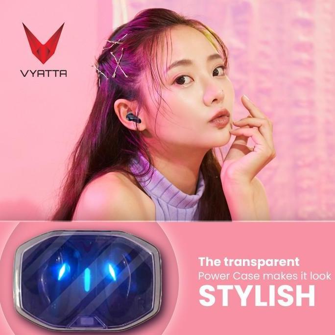VYATTA AIRBOOM NANO G TWS BLUETOOTH HEADSET EARPHONE GAMING C