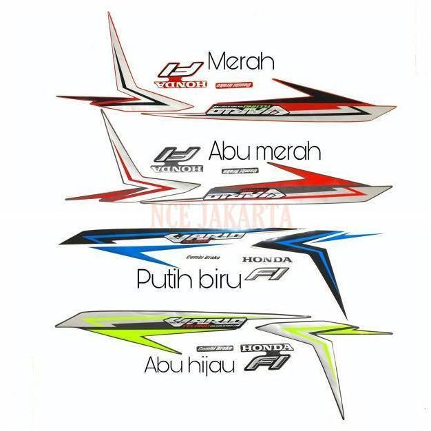 Stiker striping Vario 125 LED tahun 2016