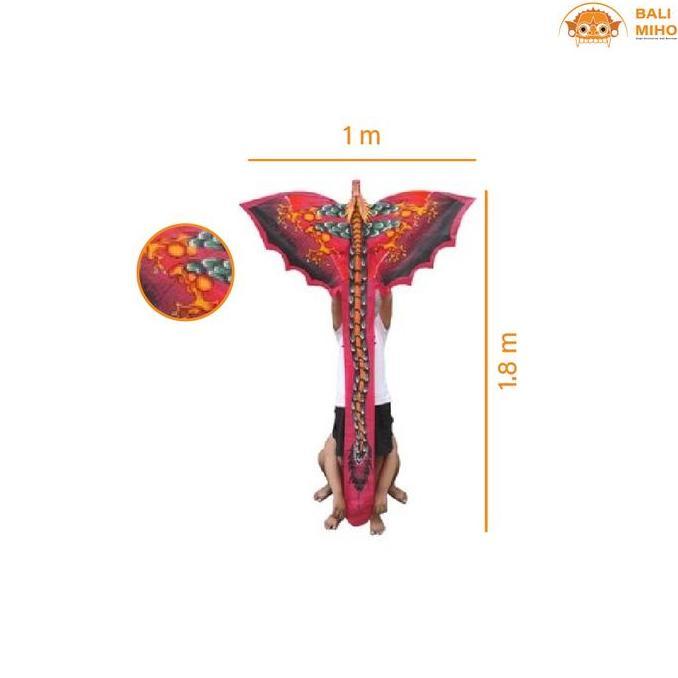 Layang Layang Naga Besar - Layangan Naga - Layangan Unik - Layangan 3Dimensi - Layangan Lipat - Laya