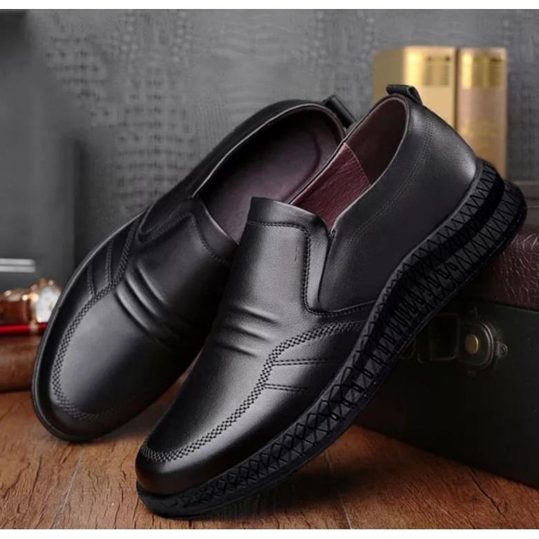 Promo Sepatu Pantofel Pria Kerja Sepatu Pria Pantofel Hitam Kantor Kerja